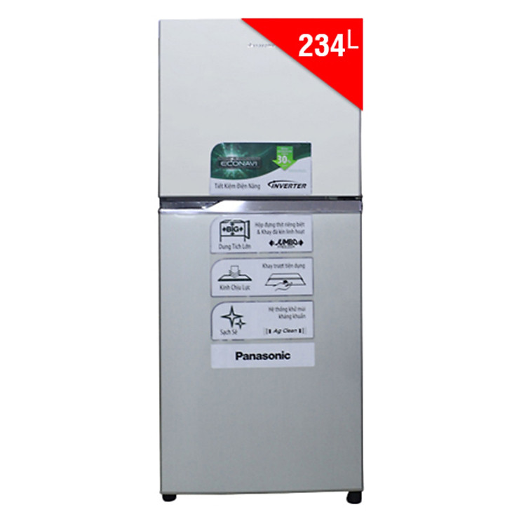 Tủ Lạnh Inverter Panasonic NR-BL267PSVN (234L) - Hàng chính hãng