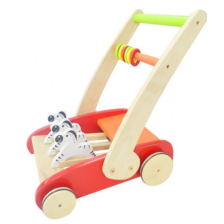 Xe Gỗ Tập Đi Tottosi Ngựa Vằn 104001