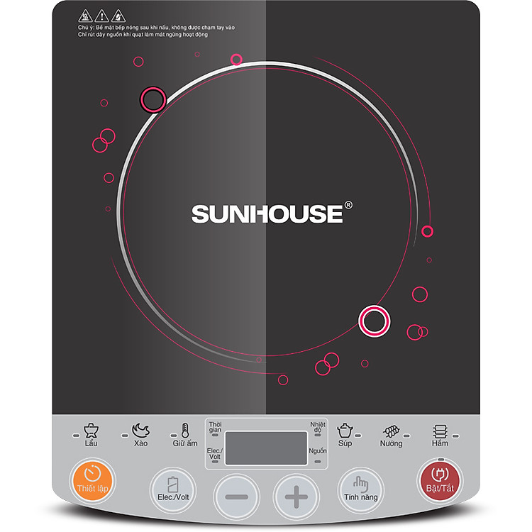 Bếp Điện Từ Cơ Sunhouse SHD6151 - Hàng chính hãng