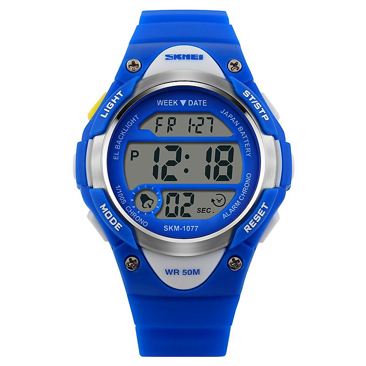 Đồng Hồ Bé Trai Dây Plastic SKMEI SK-DG1077 - Xanh Dương