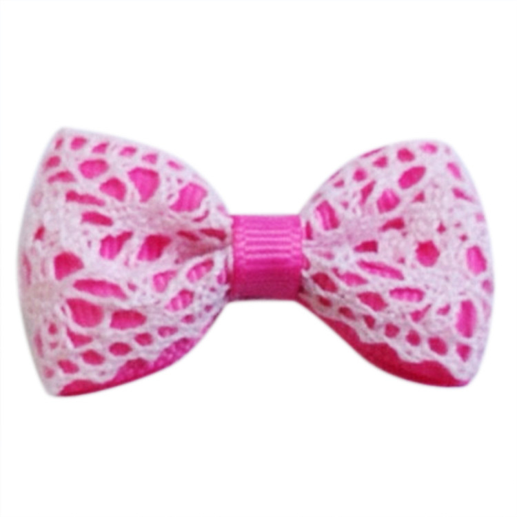 Kẹp Tóc Hình Nơ Phối Lưới Bảo Ngọc A02