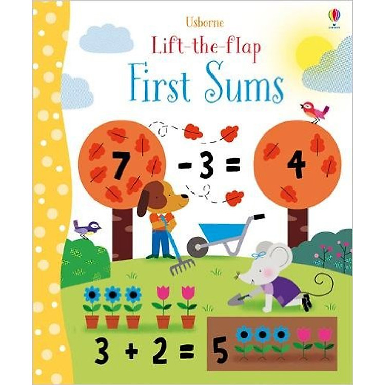 Sách Usborne Lift-the-Flap First Sums