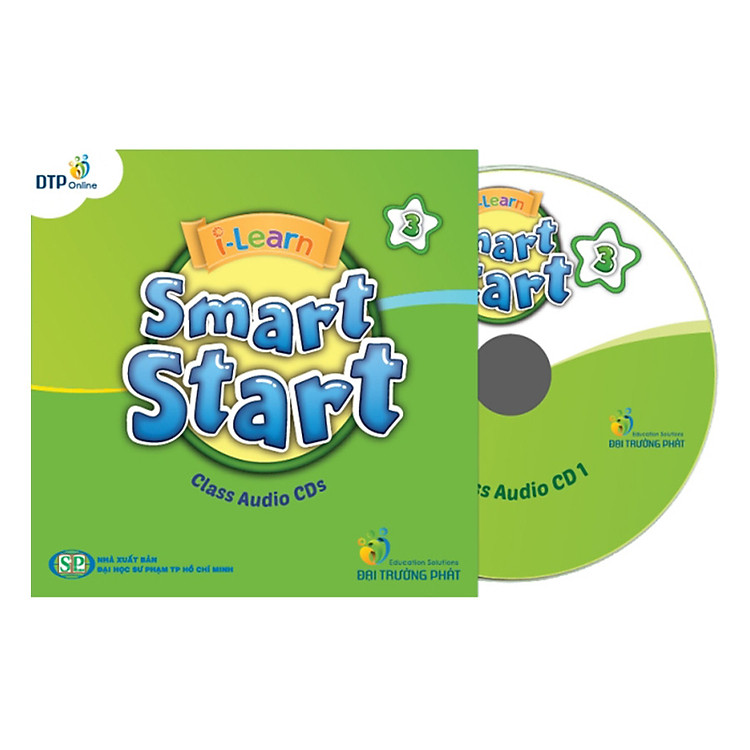 Sách i-Learn Smart Start 3 Class Audio CDs (4) (Phiên Bản Dành Cho TP.HCM)