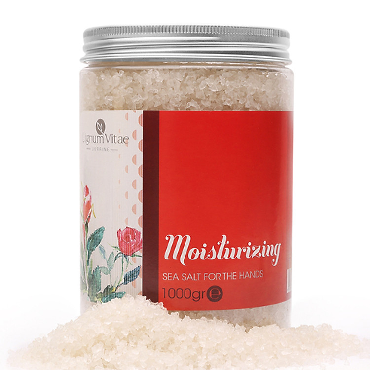 Muối Khoáng Dưỡng Ẩm Dành Cho Tay Với Chiết Xuất Thảo Mộc Tổng Hợp Lignum Vitae (Hũ 500g)