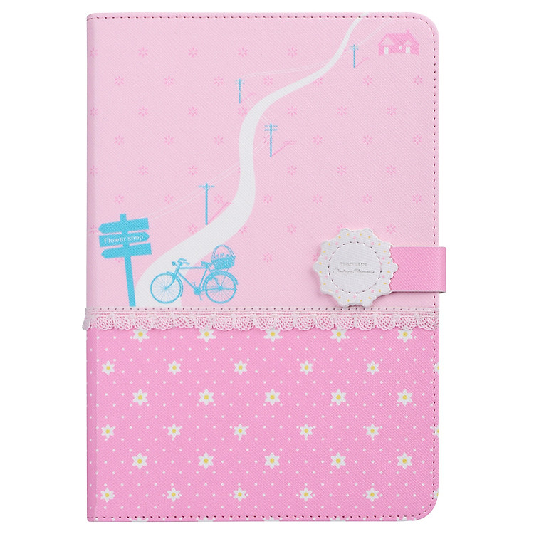 Bao Da Baseus Flower Case Cho iPad Mini Retina Hồng