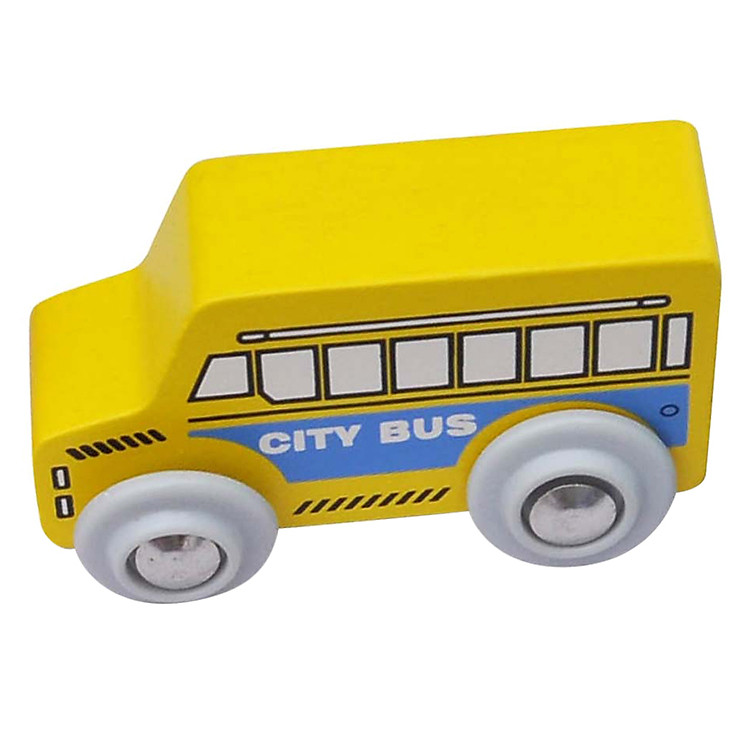Đồ Chơi Gỗ Colligo - Xe Buýt Thành Phố 11210BY