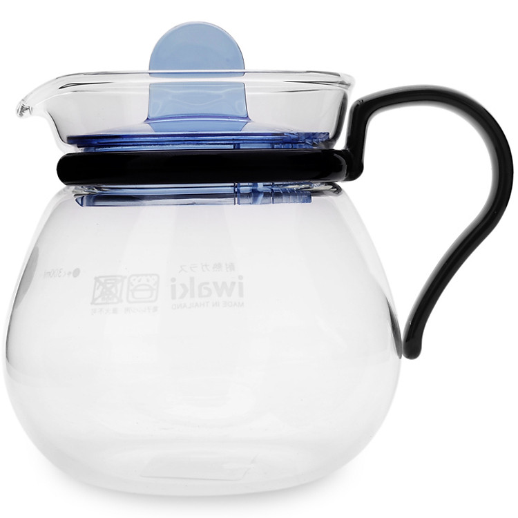 Bình Trà Thủy Tinh Iwaki KT842-BL (400ml - Xanh Dương)