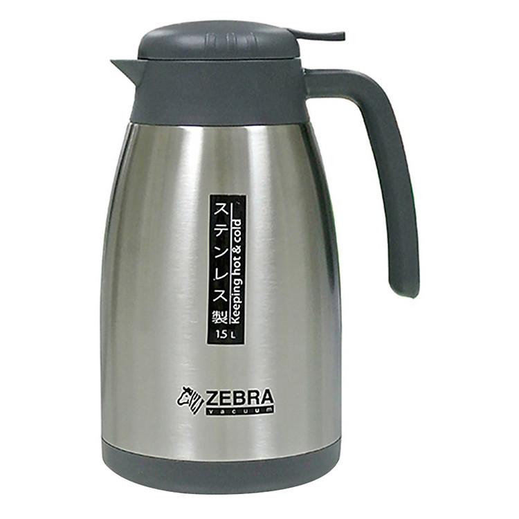 Bình Giữ Nhiệt Smart II Zebra 112965 - Bạc (1.5L)