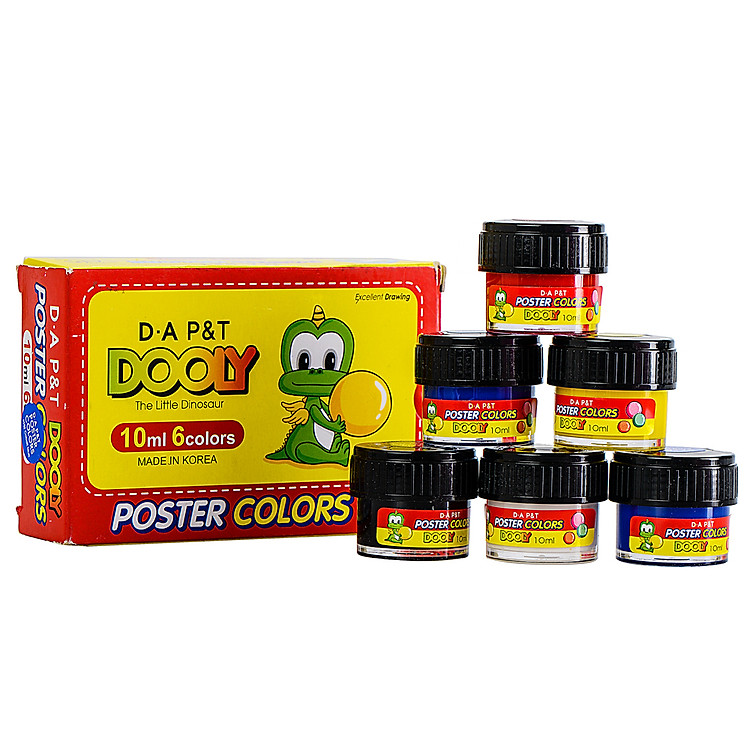 Màu Vẽ Đông A 6 Màu 10cc