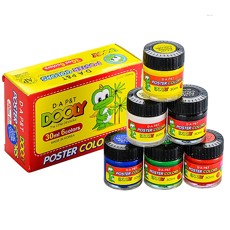 Màu Vẽ Đông A 6 Màu 30cc