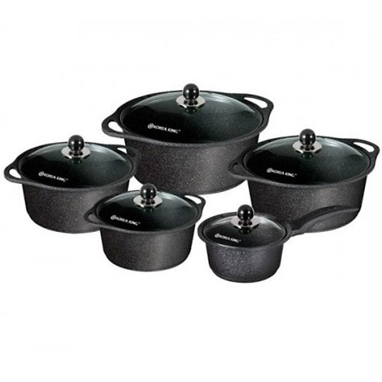 Bộ 5 Nồi Cao Cấp Korea King KDC - 12000