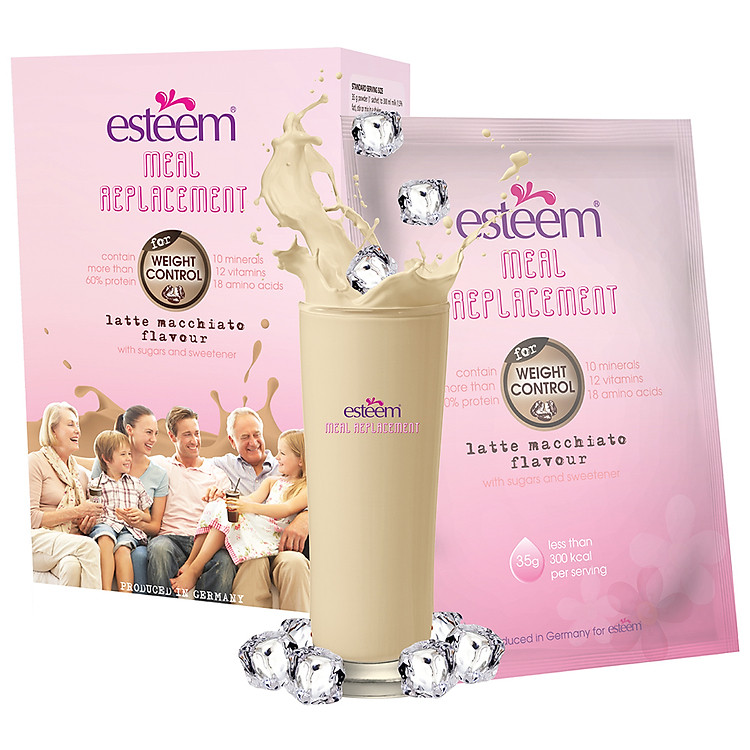 Thực Phẩm Chức Năng Dinh Dưỡng Thay Thế Bữa Ăn Cao Cấp Esteem Meal Replacement (Hộp 10 Gói)