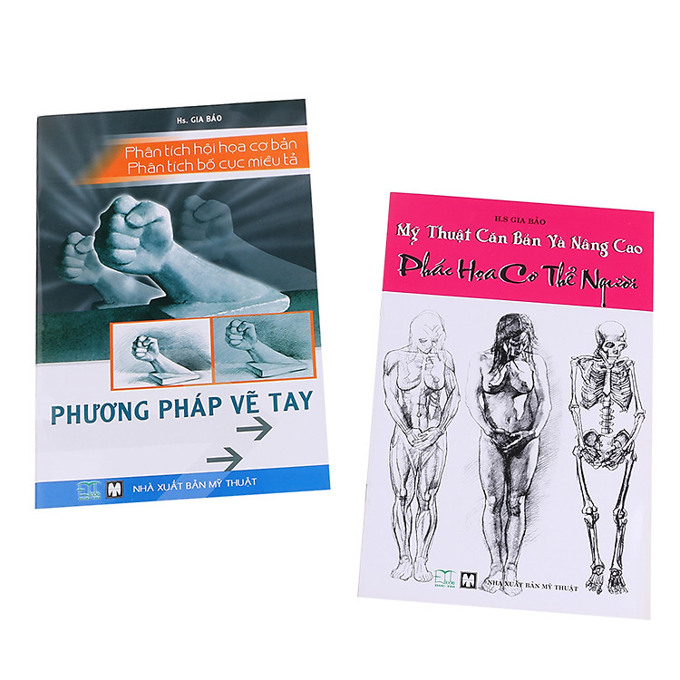 Sách Bộ Mỹ Thuật Căn Bản Và Nâng Cao (Phương Pháp Vẽ Tay - Phát Họa Cơ Thể Người)