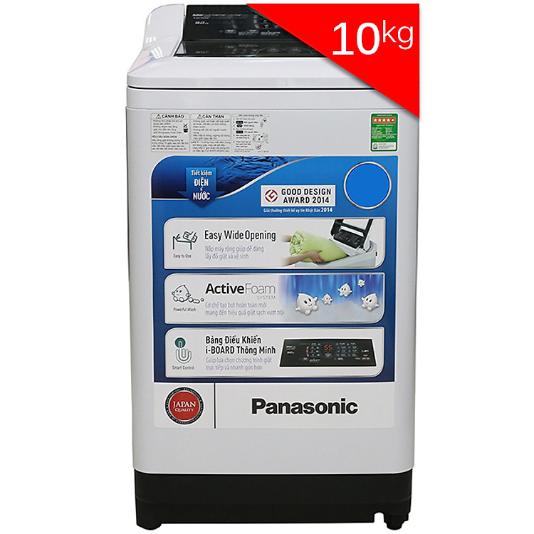 Máy Giặt Cửa Trên Panasonic NA-F100A1WRV (10 Kg) - Hàng Chính Hãng
