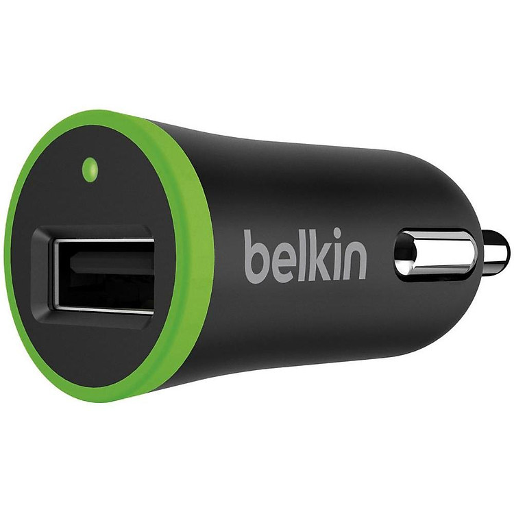 Sạc Xe Hơi Belkin F8M669btBLK 1 Cổng USB 2.1A - Hàng Chính Hãng