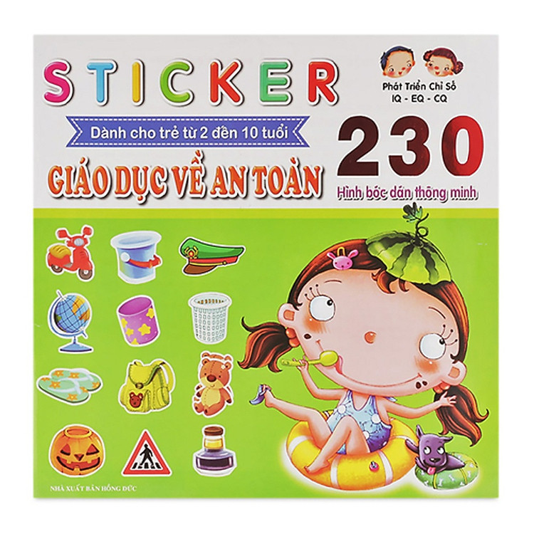 Sách Sticker - Giáo Dục Về An Toàn