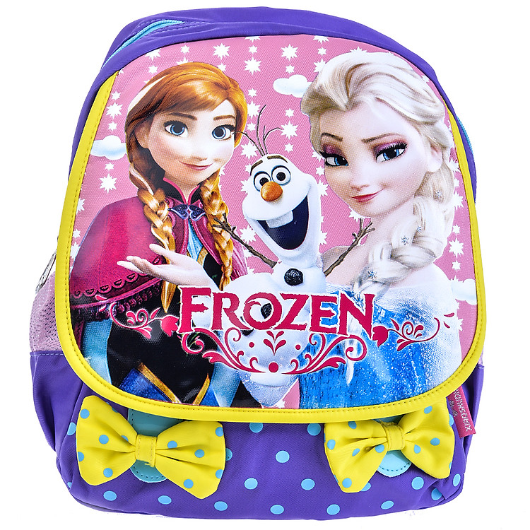 Balo Mẫu Giáo 13018 - Frozen Tím