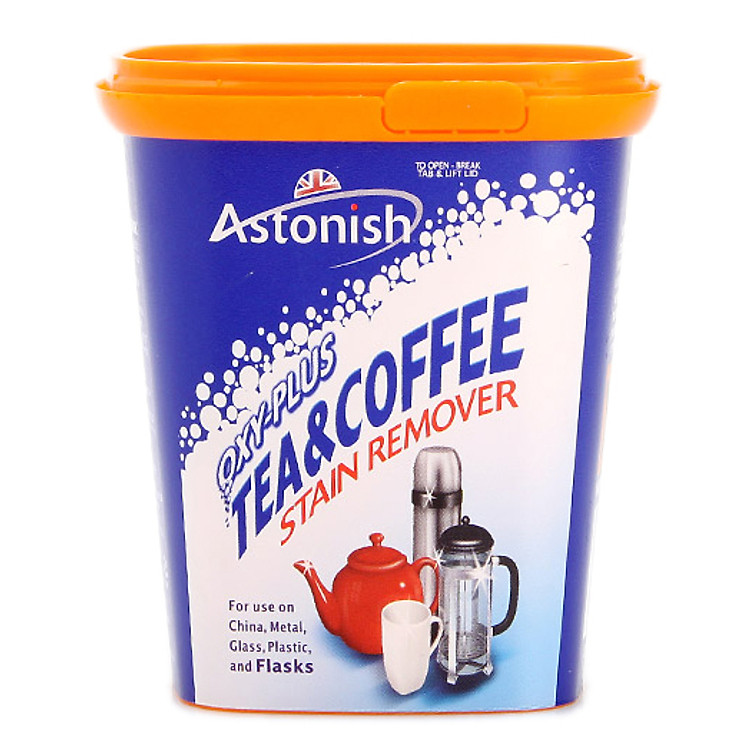 Chất Tẩy Rửa Cặn Trà, Cà Phê Astonish Oxy-Plus Tea & Coffee Stain Remover 486228 (350g)