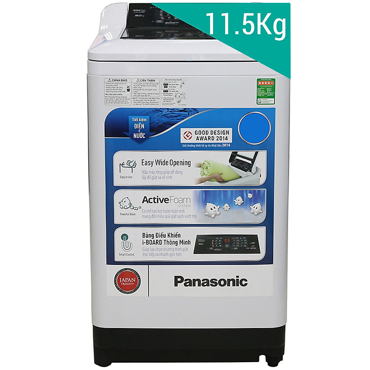 Máy Giặt Cửa Trên Panasonic NA-F115A1WRV (11.5 Kg) - Hàng Chính Hãng