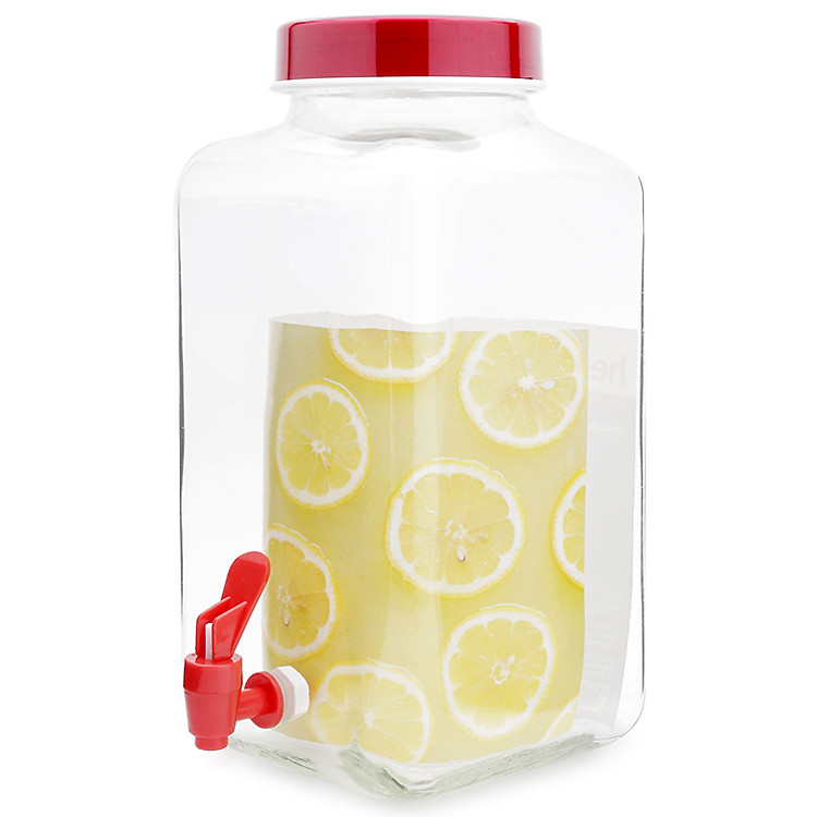 Hũ Thủy Tinh Có Vòi HEREVIN - 137063 - 5000ml