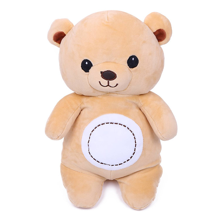 Thú Bông Gấu Nâu Tròn Trung 0135 - 3839