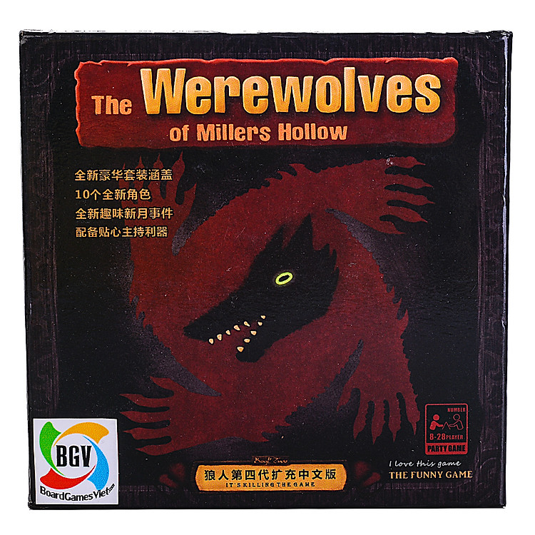 Trò Chơi Boardgame BGV Ma Sói Character Plus