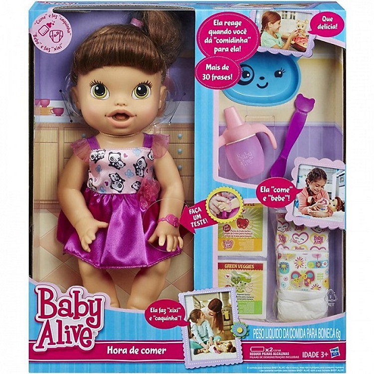 Búp Bê Baby Alive Bé Yêu Tập Ăn - A7022