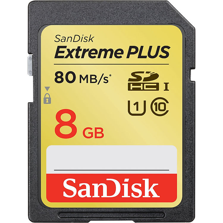 Thẻ Nhớ SDHC Extreme 533X SanDisk 8GB - 80MB/s - Hàng Chính Hãng