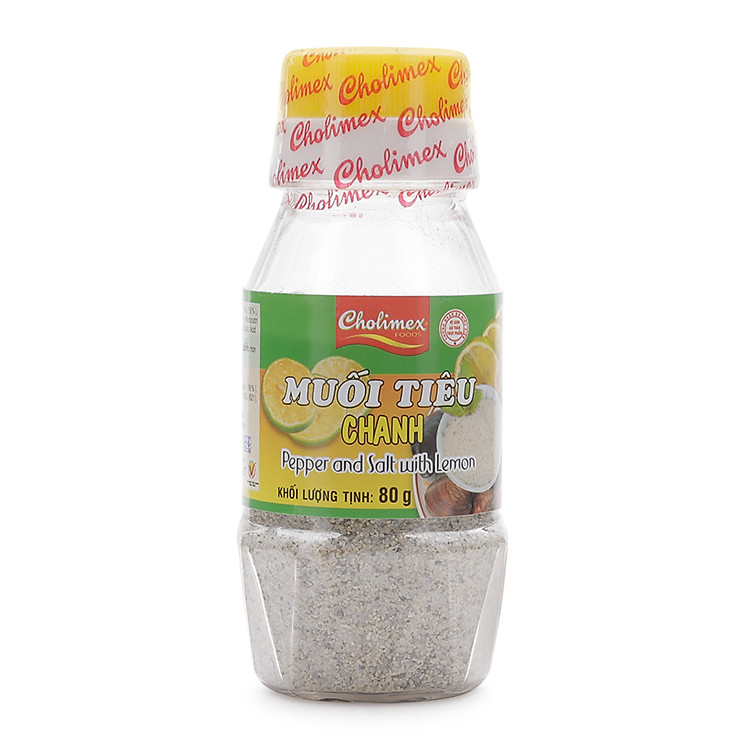 Muối Tiêu Chanh Cholimex PET Chai 80g