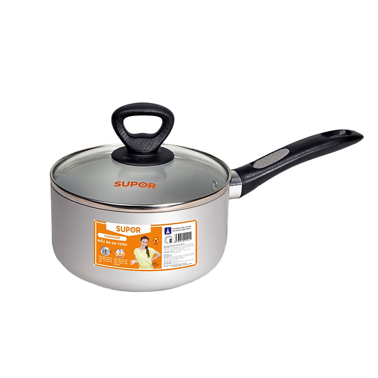 Nồi Canh Oxy Hóa Mềm Supor Comfort 18cm (2.1L) - S09A18