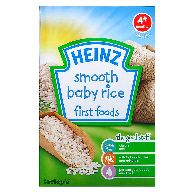 Bột Ăn Dặm Gạo Xay Nhuyễn Heinz (100g)