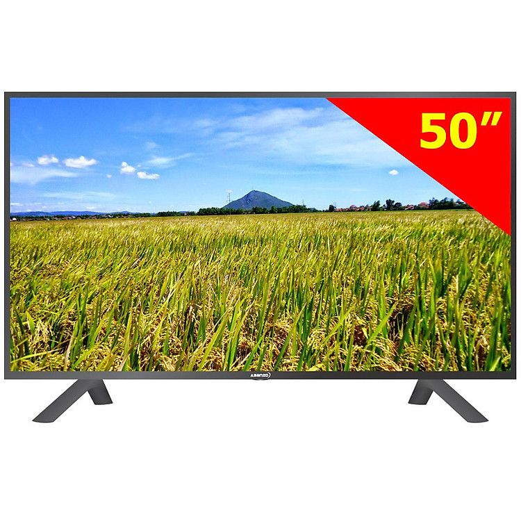 Tivi LED ASANZO 50 inch 50S800T2 - Hàng Chính Hãng