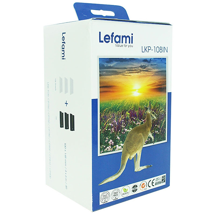 Giấy Và Mực In Ẩnh Nhiệt Lefami LKP108 Cho Máy In Canon SELPHY CP1300, SELPHY CP1200, SELPHY CP1000, SELPHY CP910 - Hàng Chính Hãng