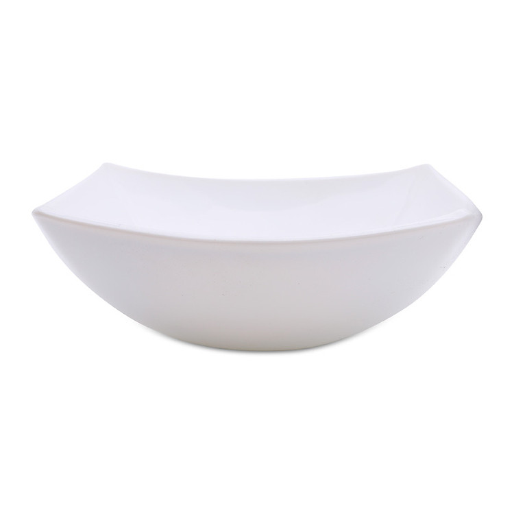 Tô Thủy Tinh Luminarc White Quadrato Rimmed H3668 - (14cm)