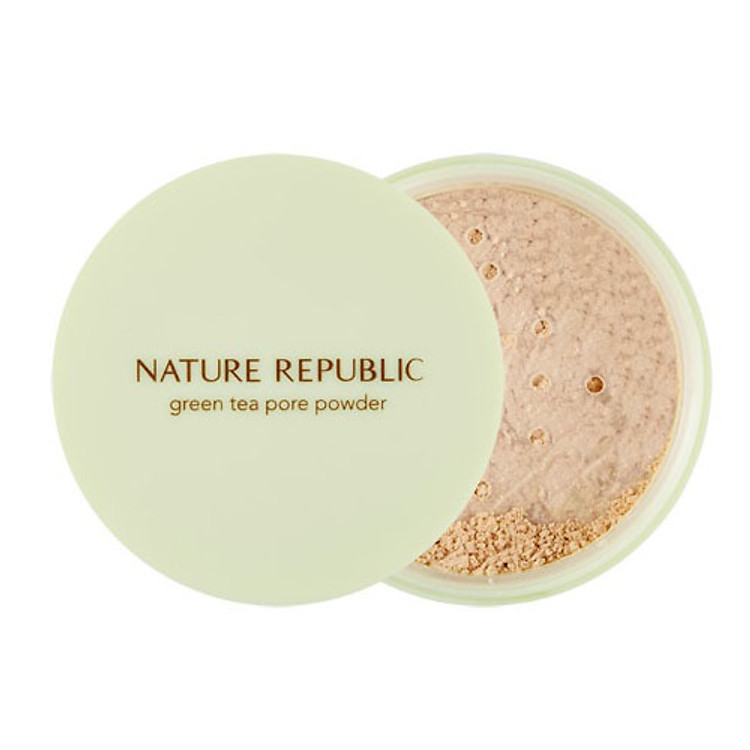 Phấn Phủ Nature Republic Botanical Green Tea Pore Powder (5g)