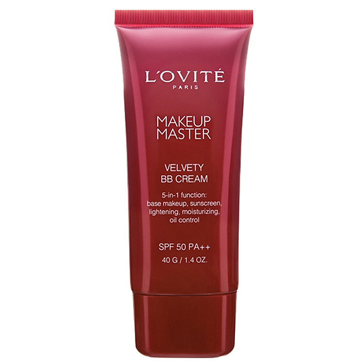 Kem Lót Trang Điểm Dưỡng Da L'ovité Makeup Master Velvety BB Cream (40g)