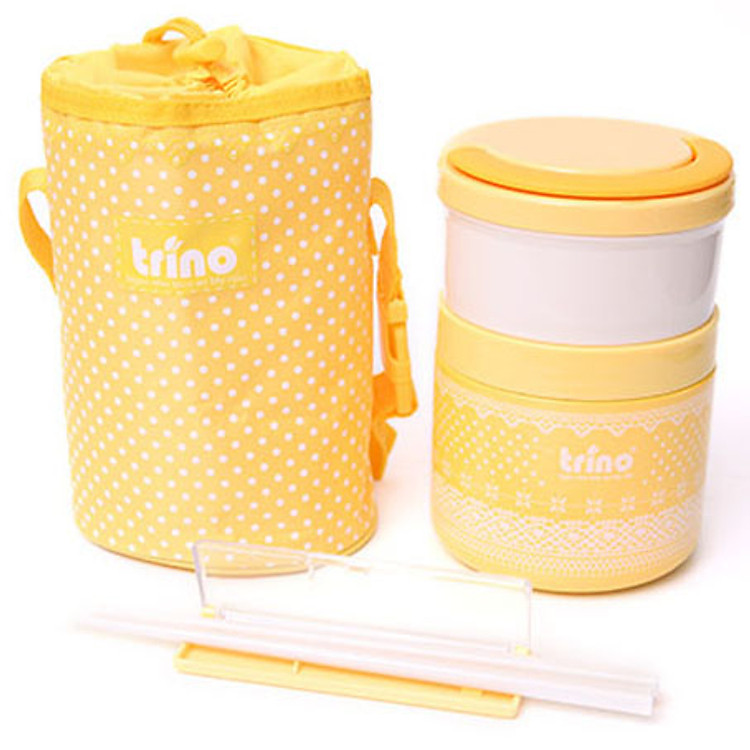 Cặp Lồng Cơm Giữ Nhiệt Trino - TN524M (Vàng)