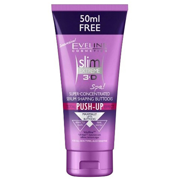 Tinh Chất Săn Chắc Và Định Hình Vùng Mông, Đùi Eveline Slim Extreme 3D 200ml