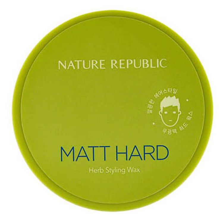 Sáp Tạo Kiểu Tóc Cho Nam Nature Republic Herb Styling Wax Matt Hard 70g