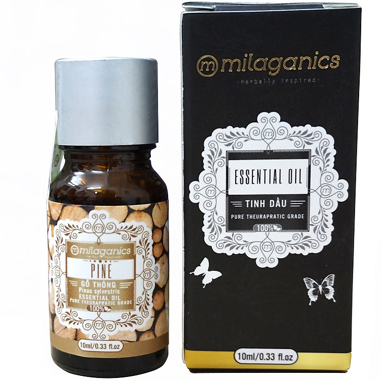 Tinh Dầu Gỗ Thông Ấn Độ Milaganics 10ml