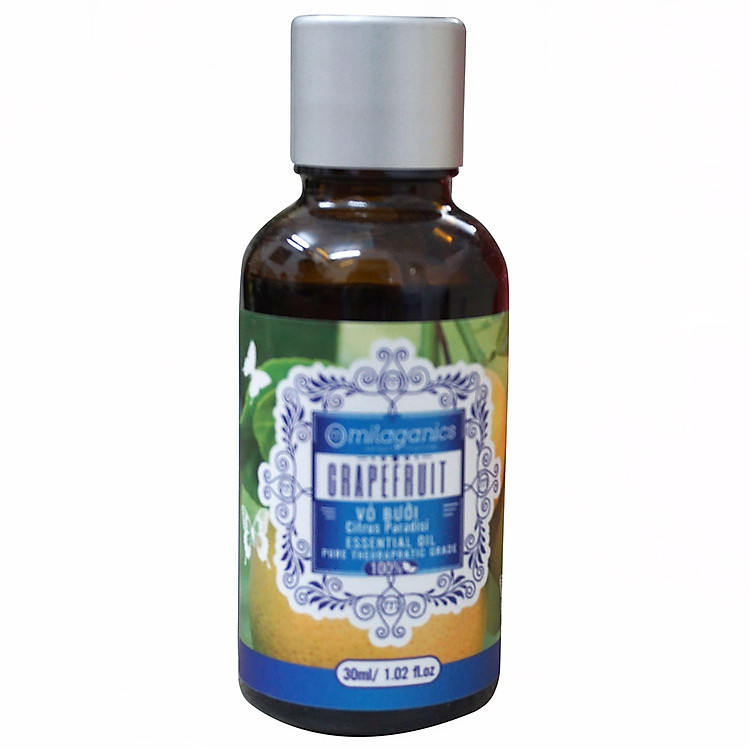 Tinh Dầu Vỏ Bưởi Ấn Độ Milaganics 30ml