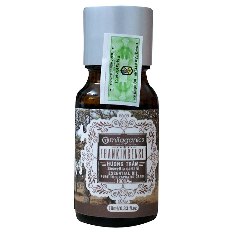 Tinh Dầu Hương Trầm Ấn Độ Milaganics 10ml