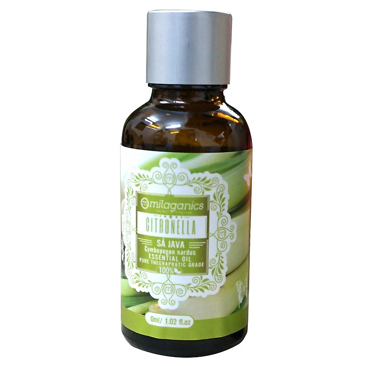 Tinh Dầu Sả Java Milaganics 30ml