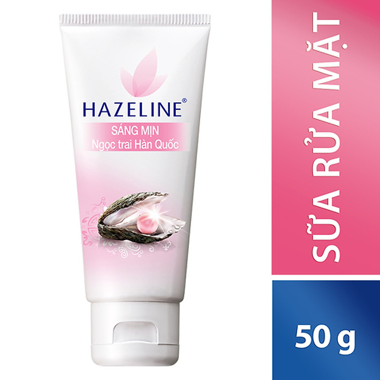 Sữa Rửa Mặt Sáng Mịn Hazeline Ngọc Trai Hàn Quốc Tuýp 50g - 67043201
