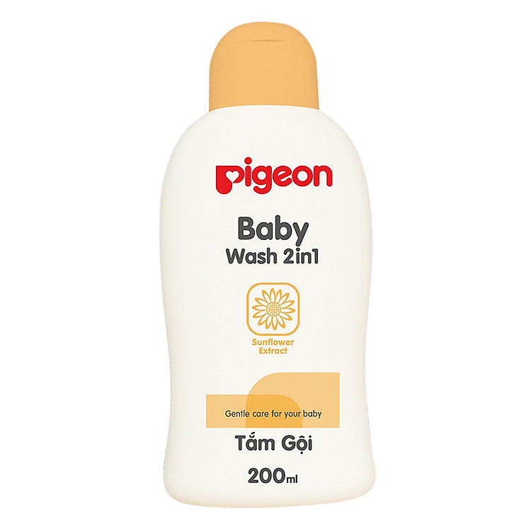Tắm - Gội Pigeon 2 In 1 Hoa Hướng Dương Chai 200ml