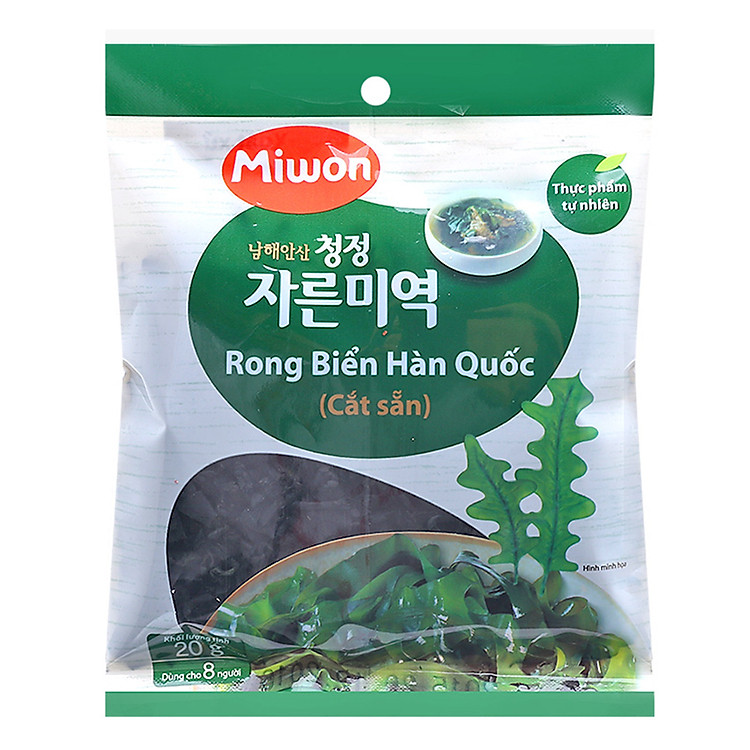 Rong Biển Hàn Quốc Miwon (Cắt Sẵn) 20g