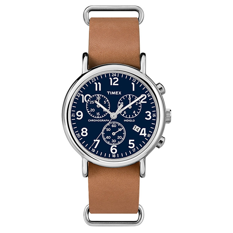 Đồng Hồ Nam Dây Da Timex Weekender TWG012800