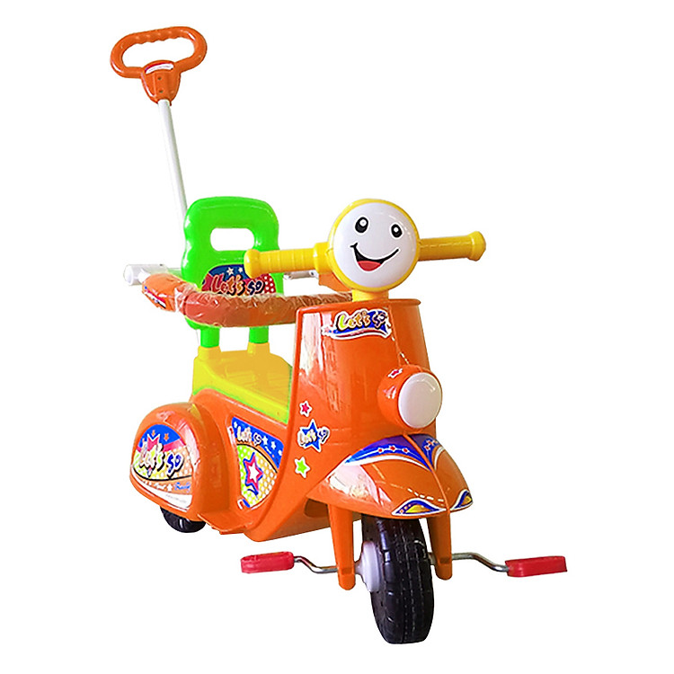 Xe 3 bánh Nhựa Chợ Lớn L9 Vespa ĐKBH (Có nhạc) - M1625B-X3B - Giao màu ngẫu nhiên