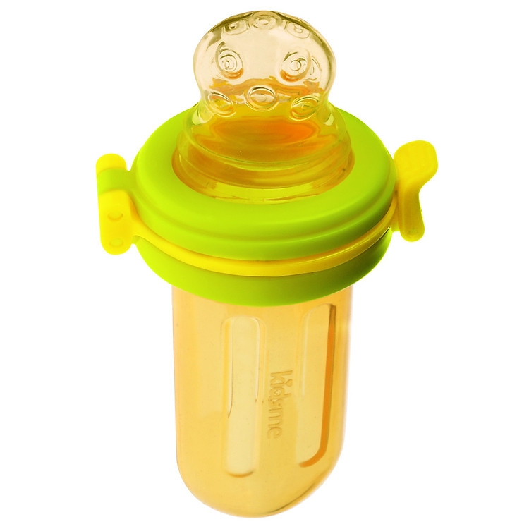 Bình Bóp Thức Ăn Kidsme Cam Xanh Chính hãng Tiết kiệm - Hình ảnh 2