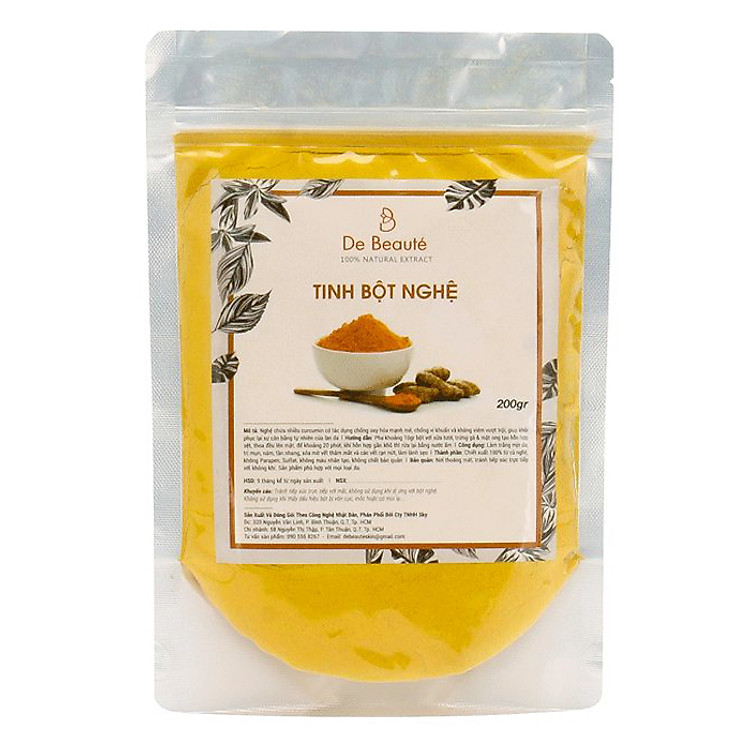 Tinh Bột Nghệ De Beauté (200g) - 1641246